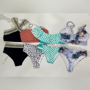 4 PAIRS of swimsuits for $40!